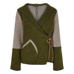 Sl-om jakke med htte.