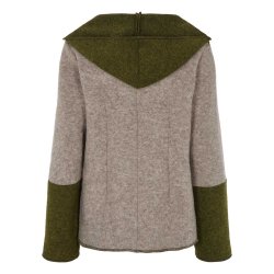 Sl-om jakke med htte.