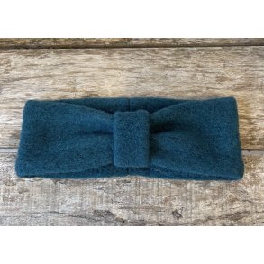 Pandebnd med rynk. Petrol.